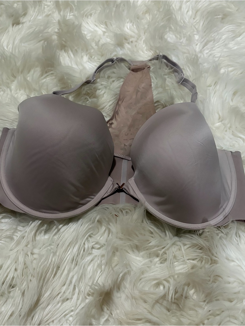 Victoria’s Secret pink front clasp bra size 38DD - Picture 1 of 4